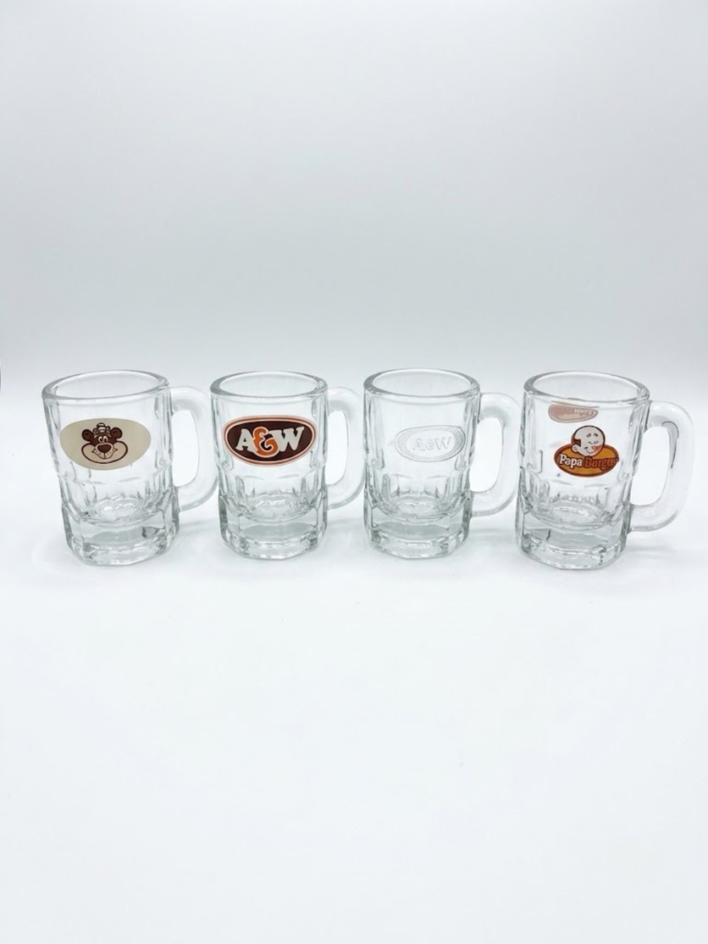 Vintage A&W Mini Rootbeer Mugs